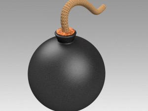 classic bomb 3D-Modell