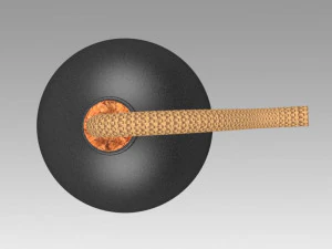 क्लासिक बम 3D मॉडल