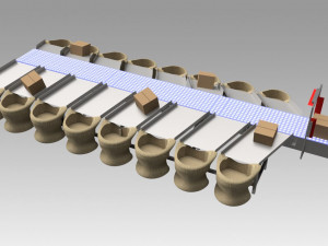 conveyor sorter 3D Model