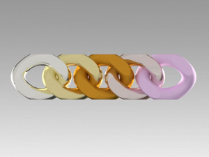cuban chain 3D Print Model
