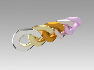 cuban chain 3D Print Model