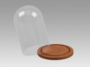 c&uacute;pula de cristal Modelo 3D