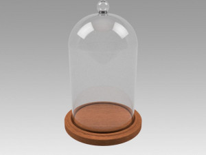 dome glass Modèle 3D