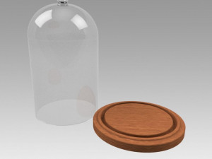 dome glass Modèle 3D