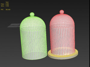 dome glass Modèle 3D