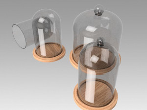 dome glass Modèle 3D
