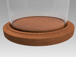dome glass Modèle 3D