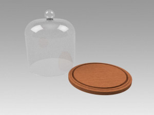 dome glass Modèle 3D