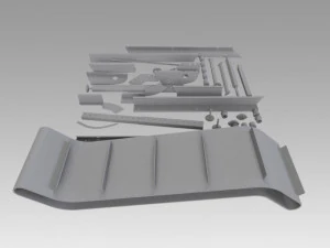 engineering parts for conveyors 3D Model