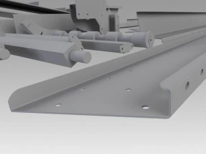 engineering parts for conveyors 3D Model