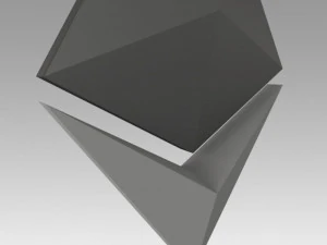 ethereum crypto currency 3D Model