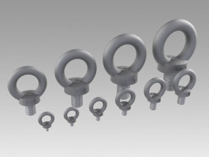 eyebolt set 3D 모델