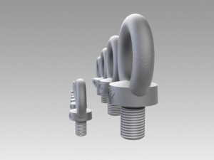 eyebolt set 3D Модель