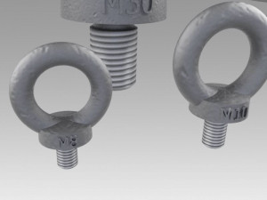 eyebolt set 3D Модель