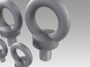 eyebolt set 3D Модель