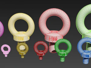 eyebolt set 3D Model