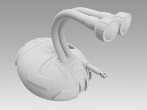 farscape drd Modello 3D