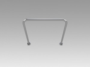 pipe fencing 3D Model