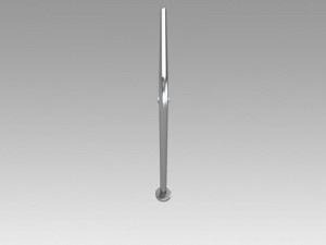 pipe fencing 3D Model