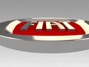 fiat logo 3D Model