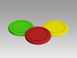 frisbee 3D Model