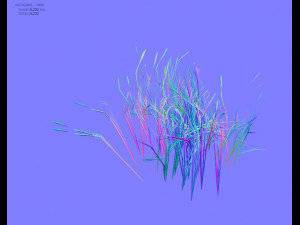 reed grass vegetation Modelo 3D