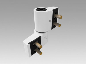 hinge for plastic doors Modelo 3D