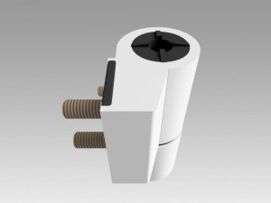 hinge for plastic doors Modello 3D