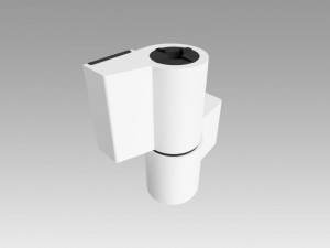 hinge for plastic doors Modello 3D