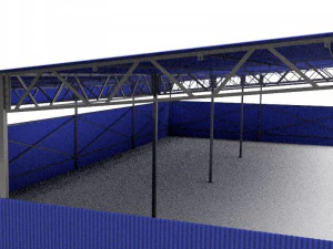 industrial canopy 3D Model