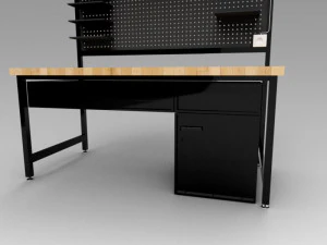 banco de trabajo Modelo 3D