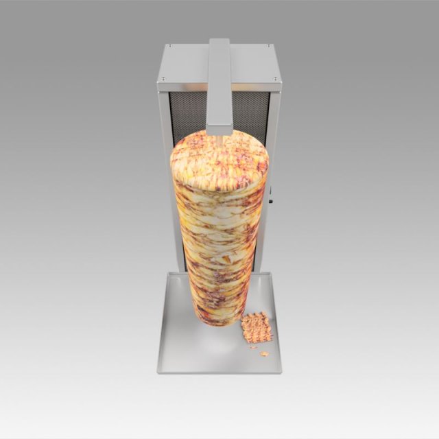 kebab doner machine 3D Model