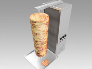 kebab doner machine 3D Model