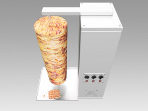 kebab doner machine 3D Model