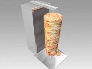 kebab doner machine 3D Model