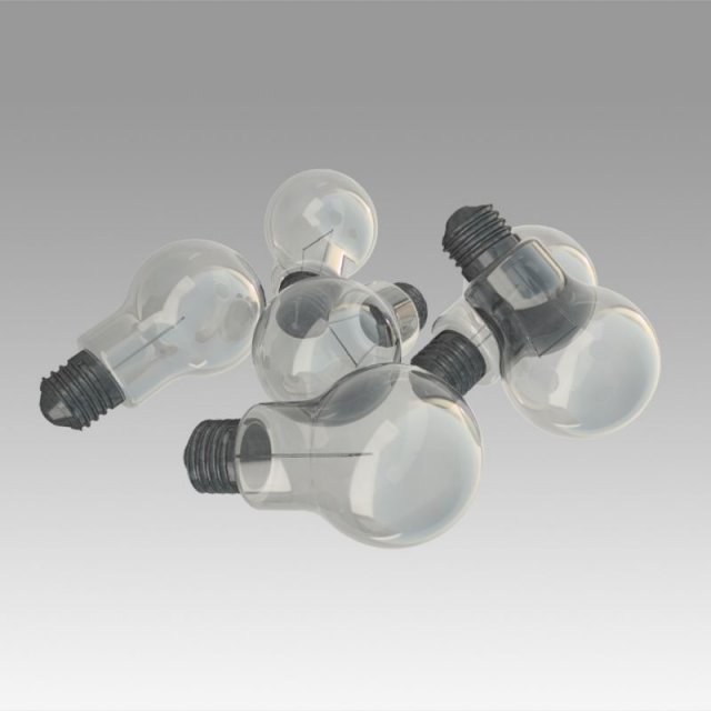 light bulb 3D-Modell .c4d .max .obj .3ds .fbx .stl .blend 