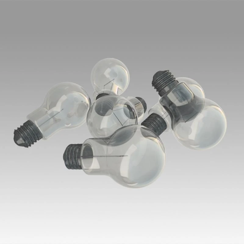 light bulb 3D Model .c4d .max .obj .3ds .fbx .stl .blend
