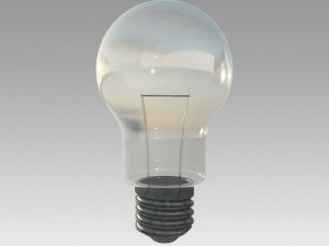 light bulb 3D-Modell