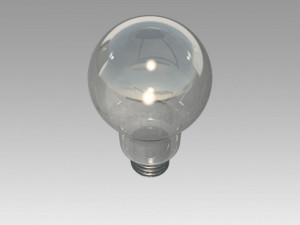 light bulb 3D-Modell