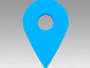 map pointer 3D Model