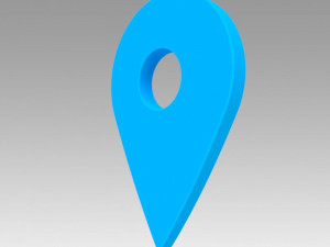 map pointer 3D Model