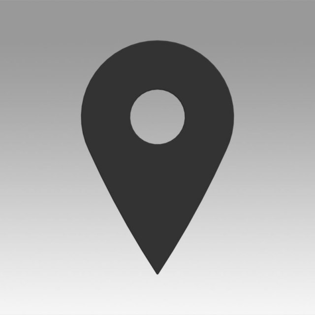 map pointer 3D मॉडल .c4d .max .obj .3ds .fbx .stl .blend 