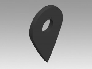 map pointer 3D मॉडल