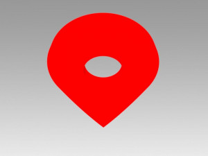 map pointer Modèle 3D