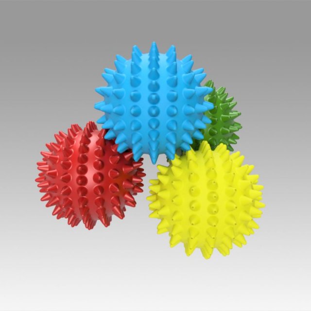 massage ball Modelo 3D .c4d .max .obj .3ds .fbx .stl .blend 