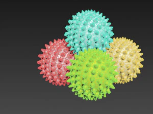 massage ball 3D Model