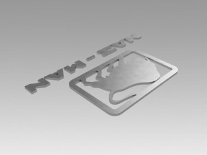 maz man logo Modèle 3D