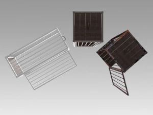 medieval cages 3D Model