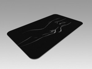nude girl logo 3D Model