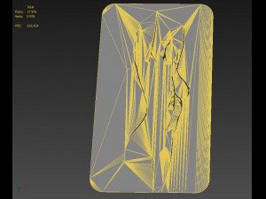 nude girl logo 3D Model